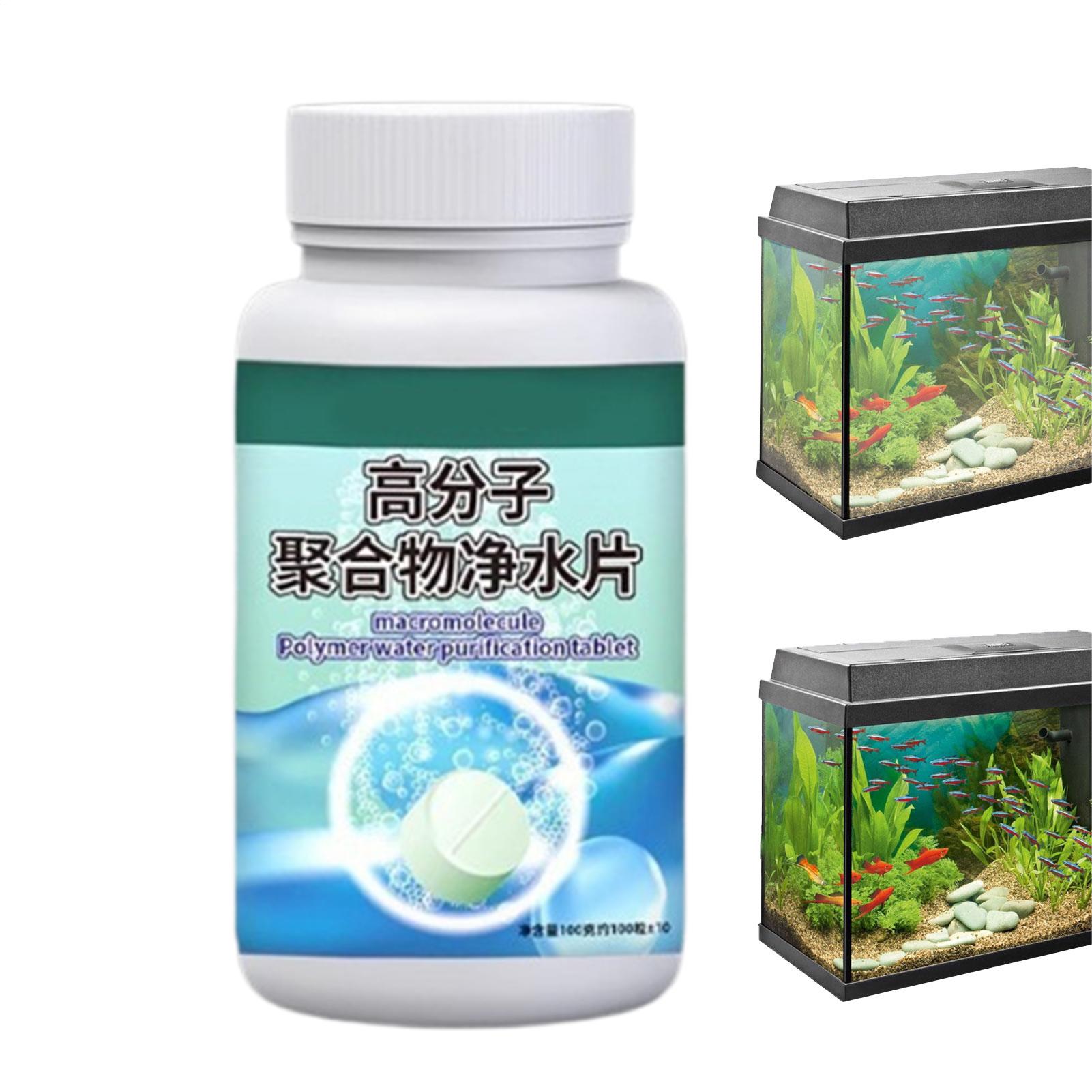 Betta Fish Tank - 어항 물 정화제 알개 제거제 타블렛,