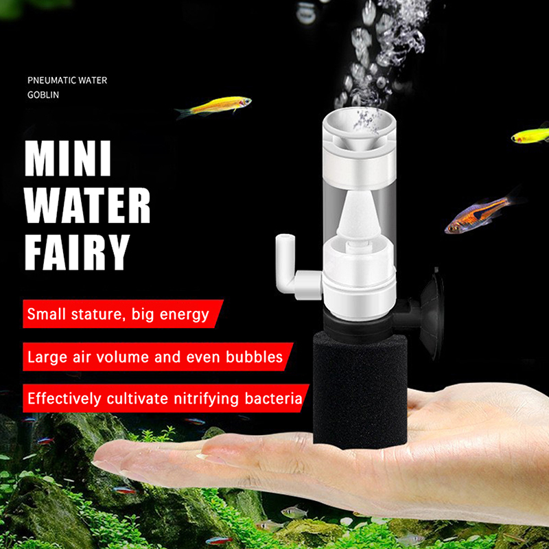 Betta Fish Tank - ♬ 공기 구동식 수족관 스펀지 필터,