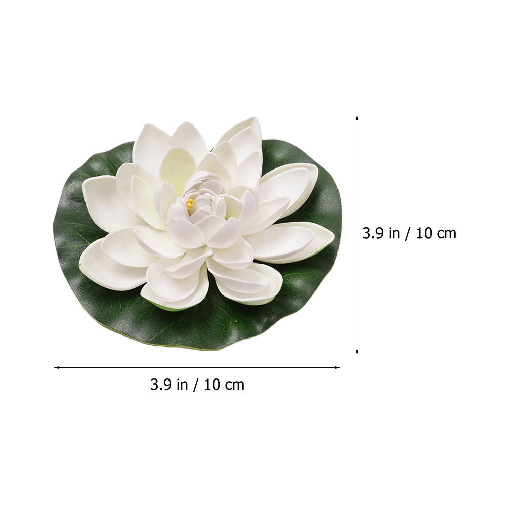 8개입, 조화로 만든 연꽃, 물에 떠다니는 연꽃 잎,  - Aquarium Plants 리뷰 및 가격