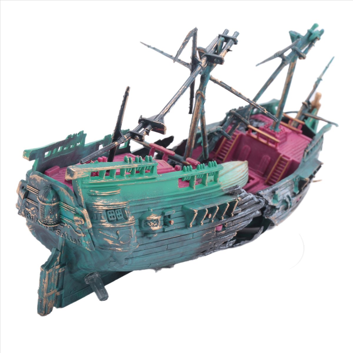 【ABFS】대형 수족관용 난파선 장식, 플라스틱 보트  - Aquarium Decor 리뷰 및 가격