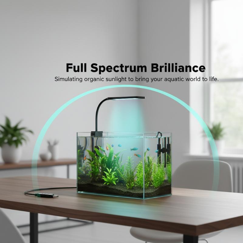 USB 수족관 클립 조명, 가정 사무실 데스크탑 어항  - Aquarium Light 리뷰 및 가격
