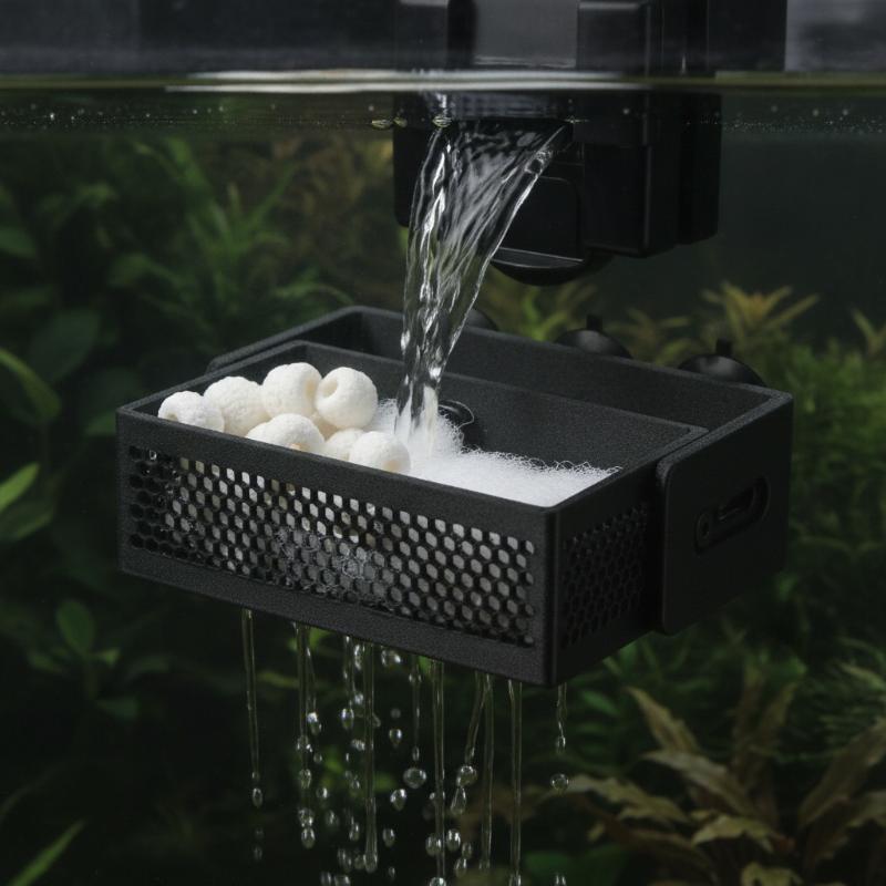 흡착 컵이 부착된 수족관 여과판, 물 흐름을 늦추는 기 - Betta Fish Tank 리뷰 및 가격