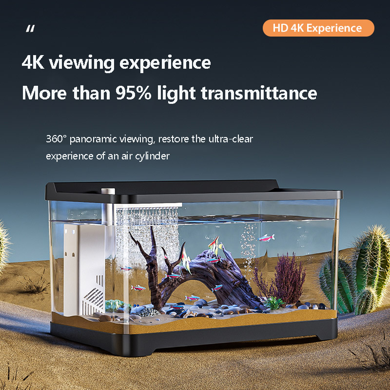 ABS 미니 어항 베타 수족관 스타터 키트, 음소거 수 - Betta Fish Tank 리뷰 및 가격