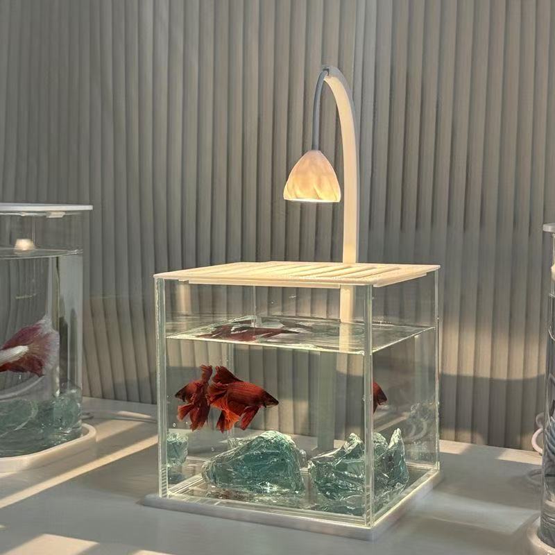 아크릴 수족관 아이스 크리스탈 풍경 데스크탑 친환경 베 - Betta Fish Tank 리뷰 및 가격