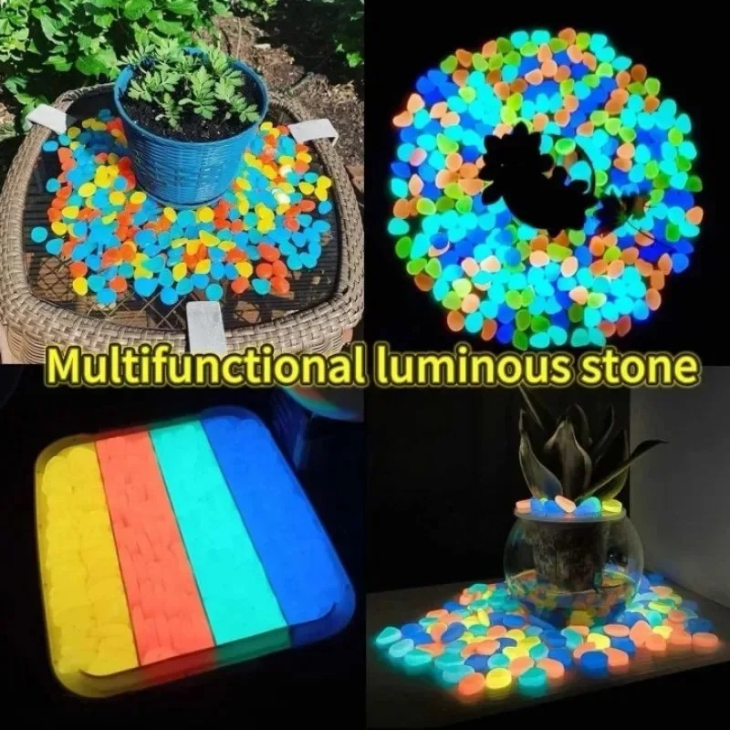 100-1000개 발광석 정원 어항 풍경 야광석 장식  - Fish Tank Gravel 리뷰 및 가격